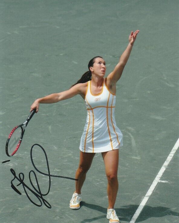 SEXY JELENA JANKOVIC SIGNED WTA TENNIS 8x10 Photo Poster painting #6 Autograph PROOF