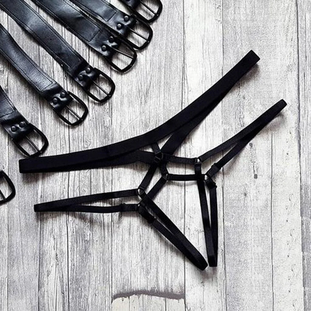 Women's Sexy Lace Lingerie Fashion Transparent Hollow Out Sexy Panties Breathable Underwear Briefs Bandage Hollow Out Lingerie