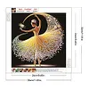 Jupe de danse fille-sp&eacute;cial en forme de peinture de diamant-30 * 30cm