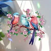 DIY Birds On Branch-Diamond Painting Pendant（Single-Sided)