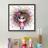 Fantasy Girl-11CT Stamped Cross Stitch 40*40cm/15.75*15.75in tapestrymarket