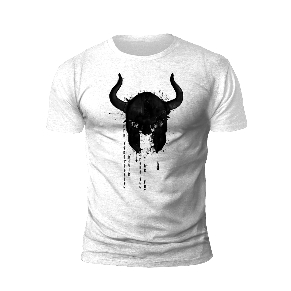Viking Bull Skull T-Shirt