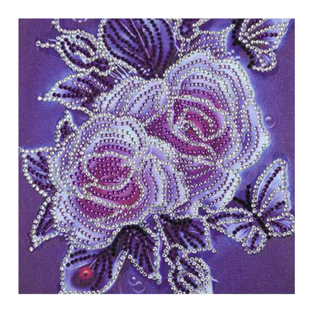 

Rose - Special Shaped Diamond Painting - 30*30CM, 501 Original