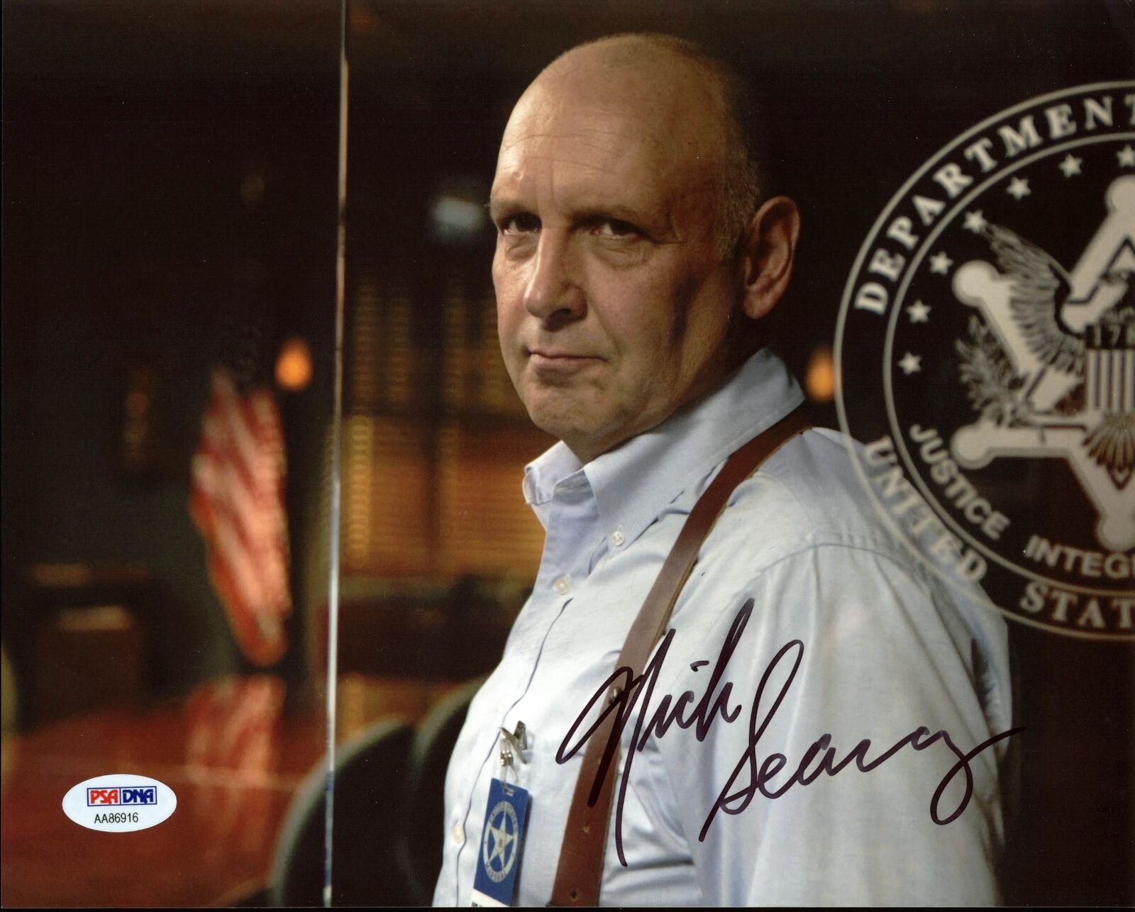 Nick Searcy Justified Authentic Signed 8X10 Photo Poster painting Autographed PSA/DNA #AA86916