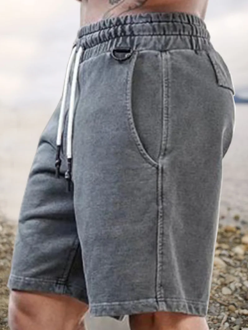 Casual Sports Drawstring Shorts in  mildstyles