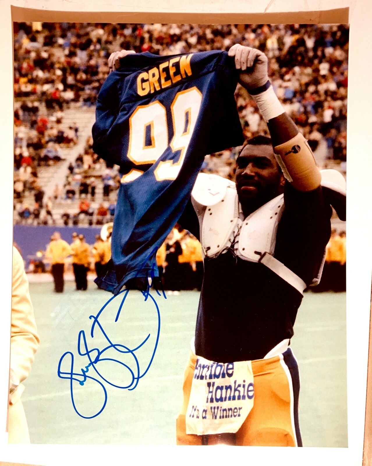 Hugh Green Signed 8x10 Photo Poster painting Pittsburgh Panthers Auto Autograph