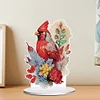 Diamond Painting Acrylic Cardinal Desktop Ornaments Kit
