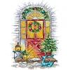 (Counted/Stamped) 14CT Spring Gate-Cross Stitch 27*36cm/10.63*14.17in(Brand)