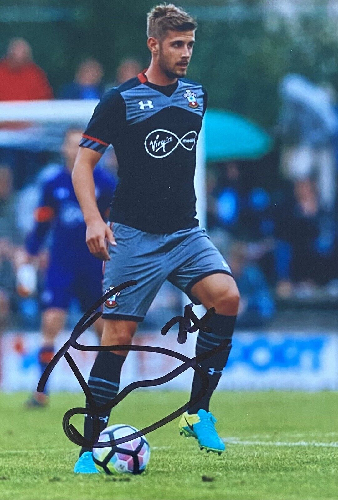 Sam McQueen Genuine Hand Signed Southampton 6X4 Photo Poster painting 5