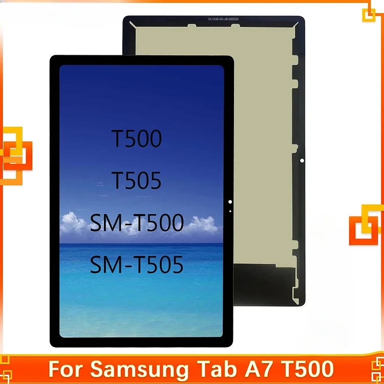 LCD For Samsung Galaxy Tab A7 10.4 2020 T500 T505 SM-T500 SM-T505 Display Touch Screen Glass Panel Digitize Assembly 100%Tested