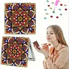 DIY Mandala Diamond Painted Mirror