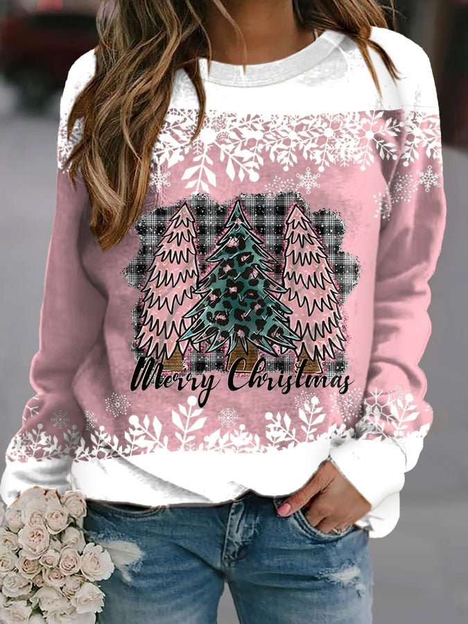 Merry Christmas Printed Women's Sweatshirt
