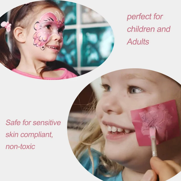Face Paint Kit – Dermatologically Tested – Non-Toxic