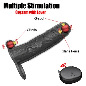 Wireless Remote Controlled Penis Sleeve Delay Ejaculation