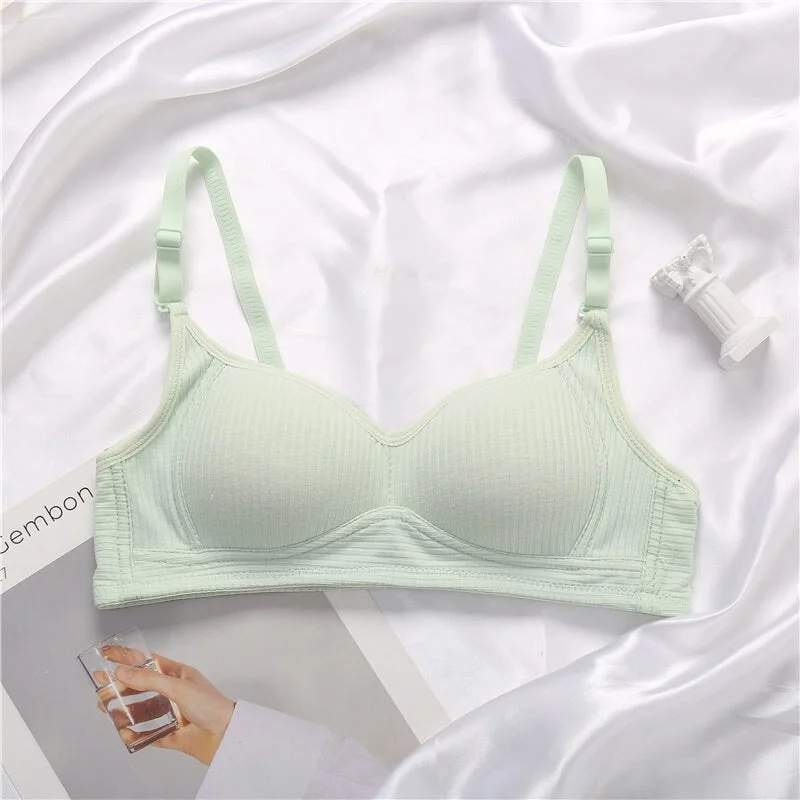Women's Lingerie Cotton Bra Sexy Push Up Brassiere Female Underwear Girls Wireless A/B Cup Bralette Woman Intimates Bras Hot