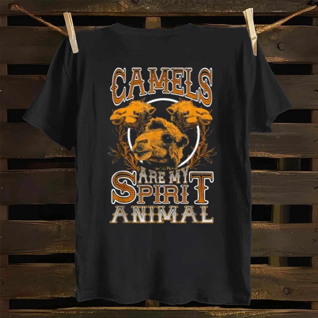 Camels Are My Spirit Animal Graphic T-Shirt