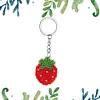 Bead Embroiderys - Strawberry Beaded Counted Cross Stitch Ornament Kit for Adults Beginners