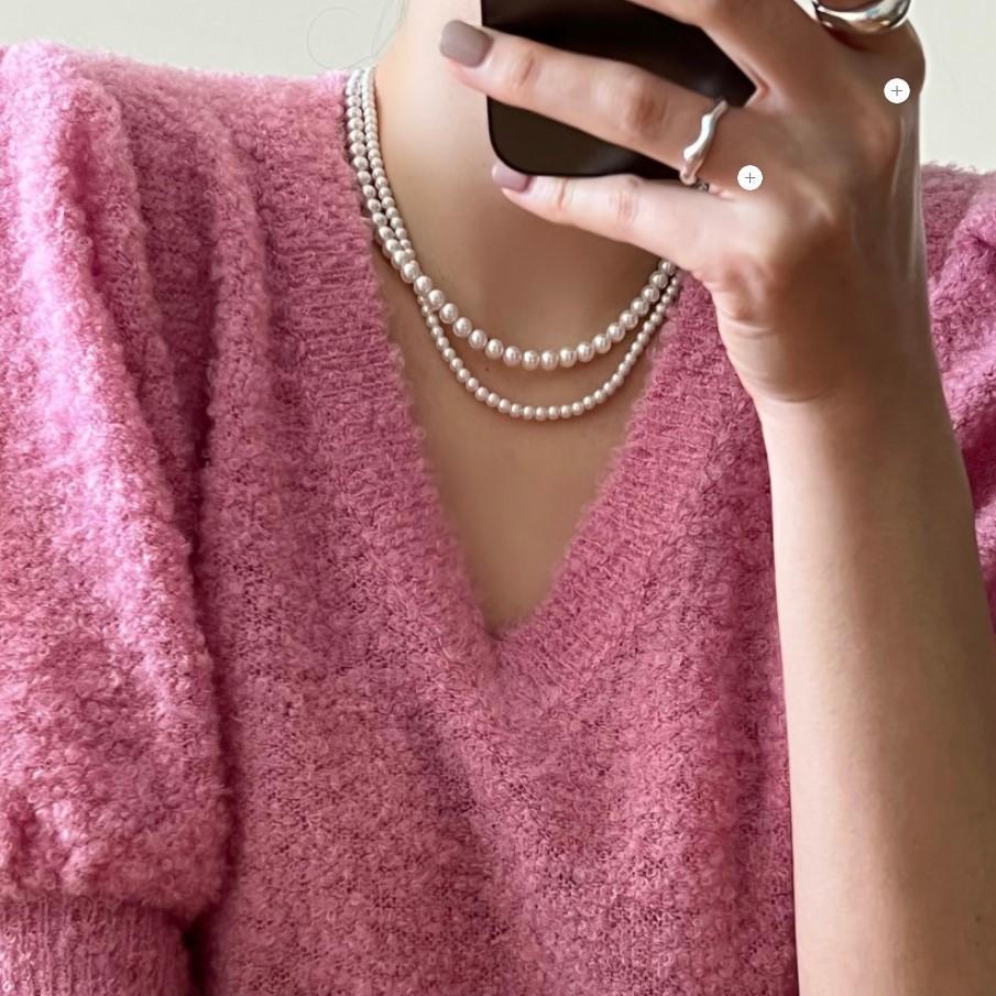 925 Sterling Silver Women Japanese / Korean Pearl Star Silver Electroplating Bracelets