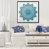 Abstract Mandala Flower  | Crystal Rhinestone  | Special Shaped Diamond Painting Kits