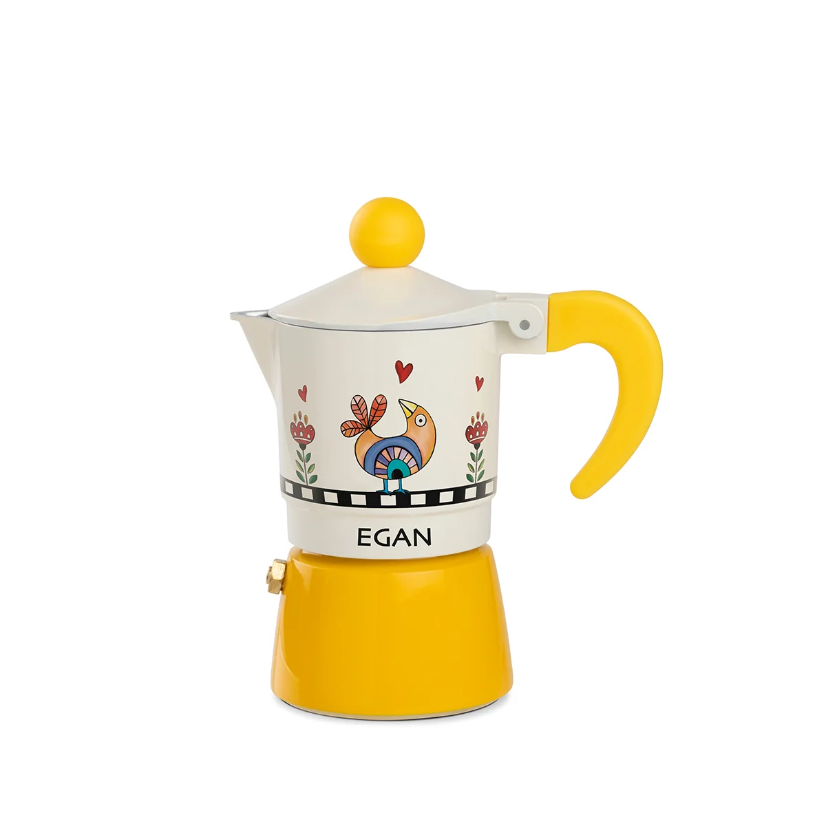 Fromtea EGAN Series Dopamine Bird Moka Pot _Fromtea&reg; Official Store