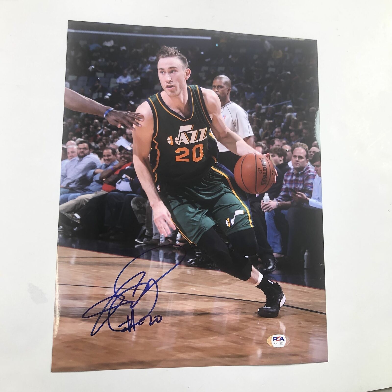 Gordon Hayward signed 11x14 Photo Poster painting PSA/DNA Jazz Autographed Celtics