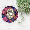 Diamond Painting Acrylic Single-Sided Drill Faith Hummingbird Sign Pendant for Home Decor