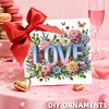 6PCS Diamond Painting Love Greeting Card Set with Envelopes for Adults Gifts