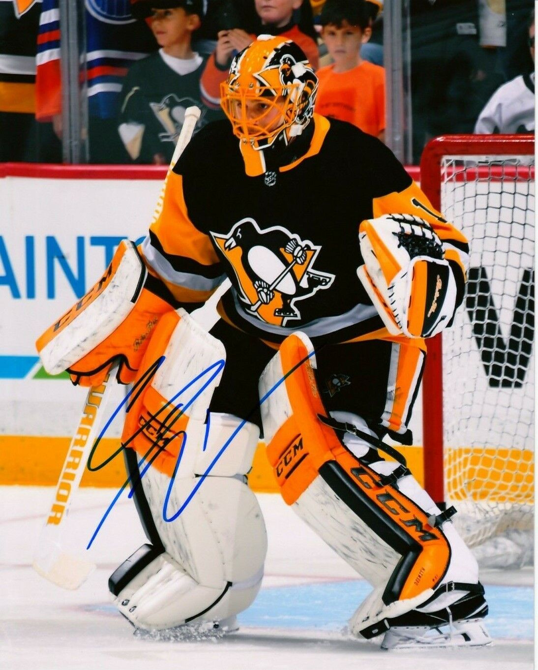 CASEY DESMITH autographed SIGNED PITTSBURGH PENGUINS 8X10 Photo Poster painting