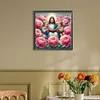 Diamond Painting-DIY Full Round Drill Jesus(40x40cm)