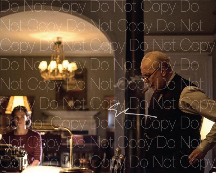 The Darkest Hour signed Photo Poster painting Gary Oldman 8X10 poster picture autograph RP