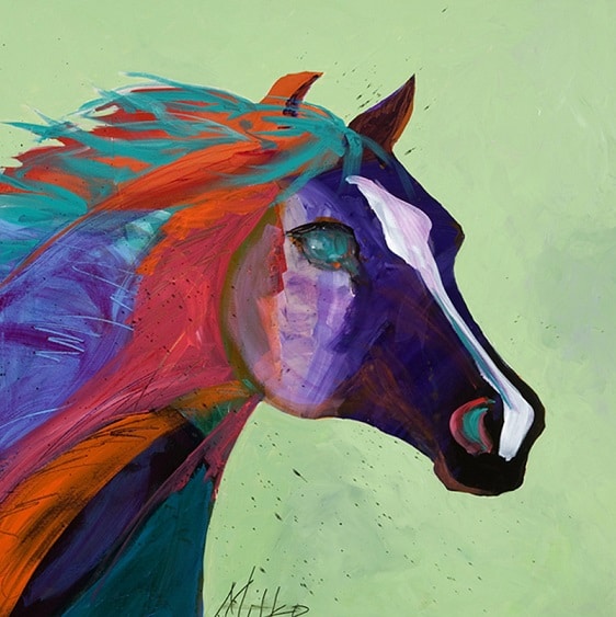 

Multicolored Horse – Paint By Numbers - 40*50CM, 501 Original