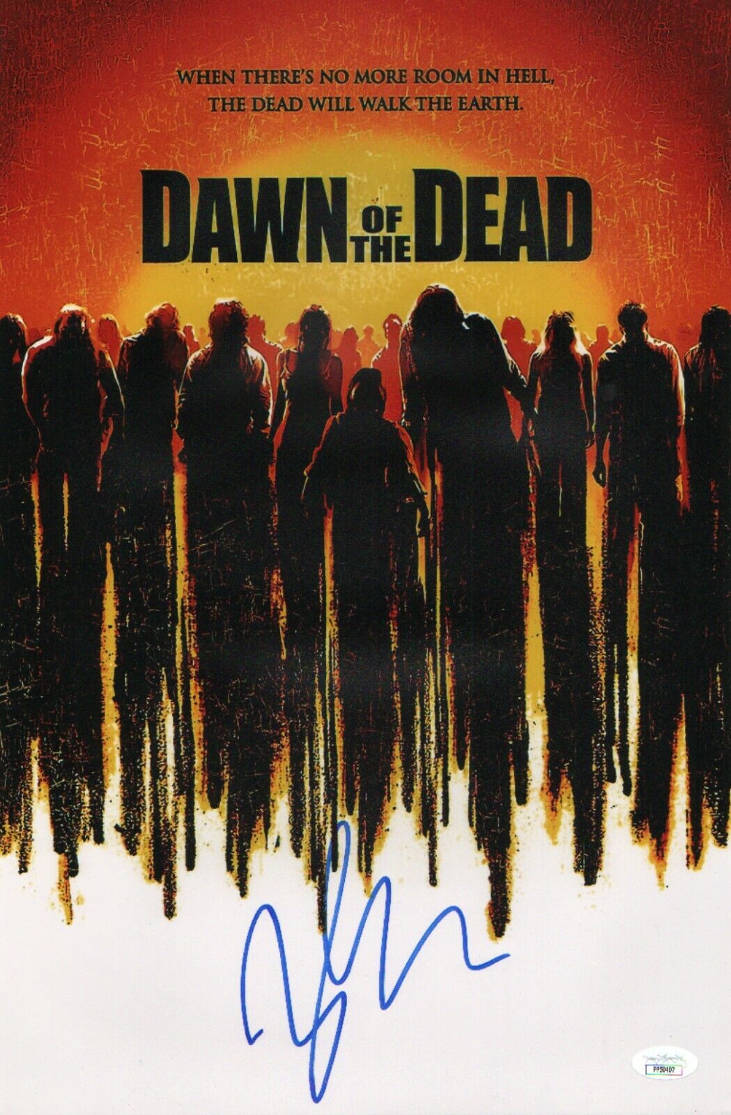 ~~ ZACK SNYDER Authentic Hand-Signed DAWN OF THE DEAD