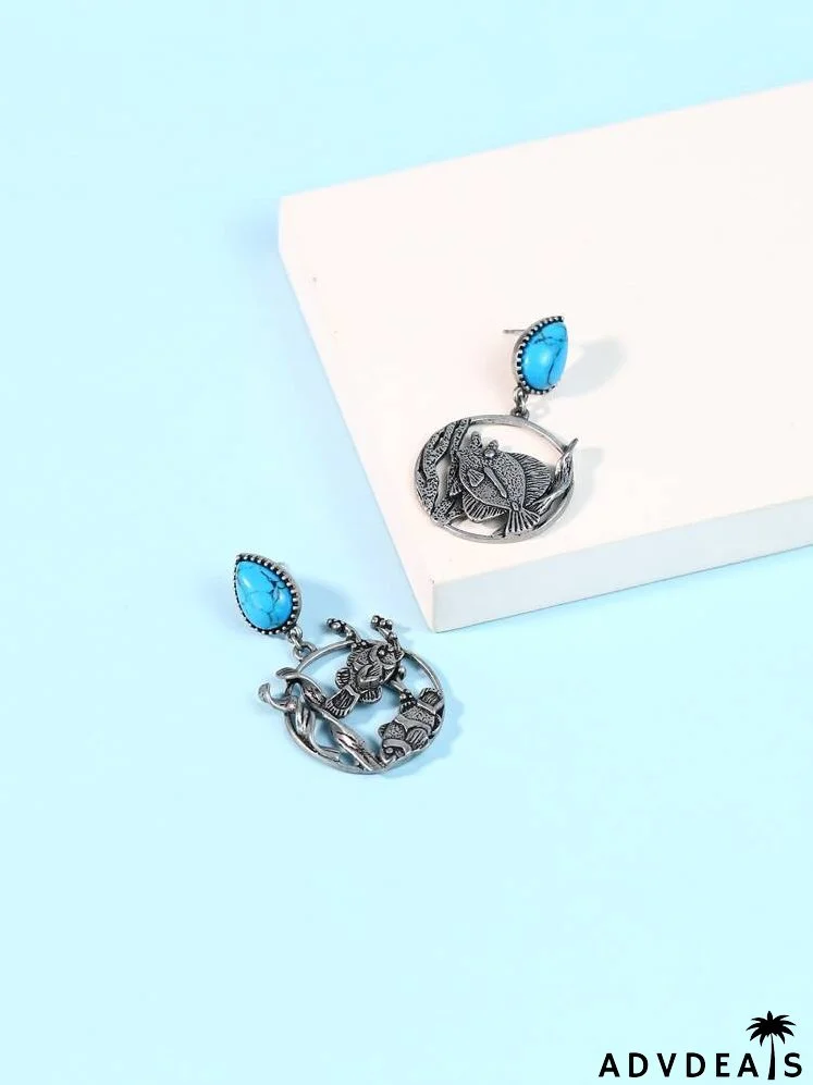 Fish Decor Drop Earrings