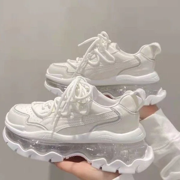 Tanguoant Tanguoant Fashion Popular Small Fresh New Belt Sports Casual Women's Shoes Platform Platform Dad Shoes