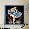 (Counted/Stamped)Ballet Alice Silhouette-11CT Cross Stitch 40*40cm