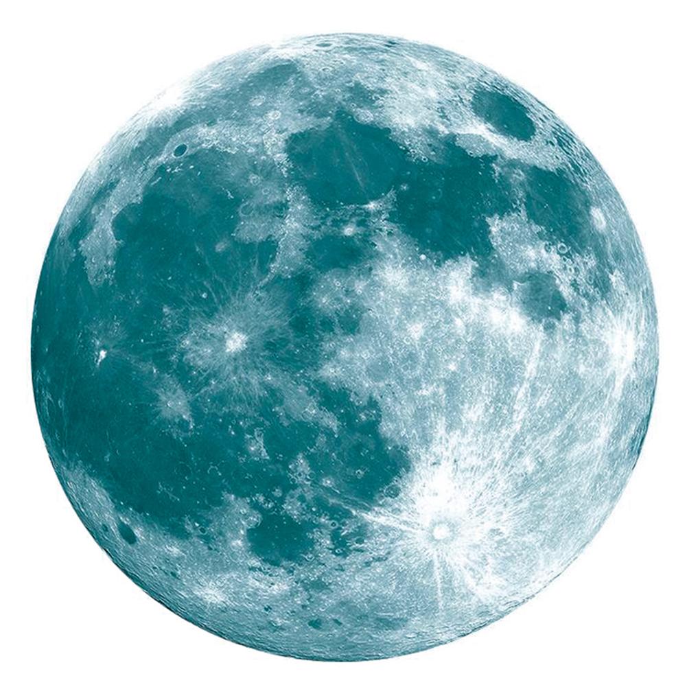 

Luminous Moon Earth Wall Stickers for Kids Room Bedroom DIY 3D Home Decor, 501 Original