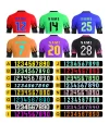 Wholesale Thailand Quality Retro Football Shirts Customized Favorite Famous Football Stars