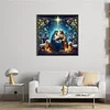 Christmas Jesus-14CT Stamped Cross Stitch 40*40cm/15.75*15.75in