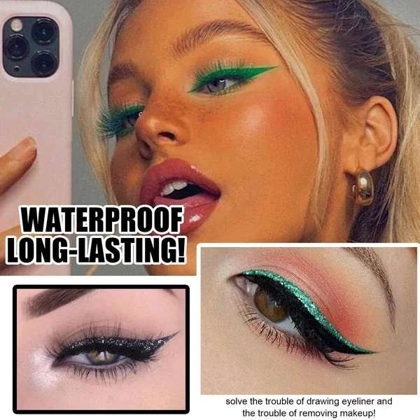 2022 New Reusable Eyeliner And Eyelash Stickers