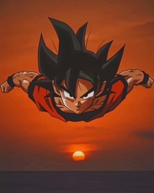

Goku Dragon Ball – Paint By Numbers - 40*50CM, 501 Original