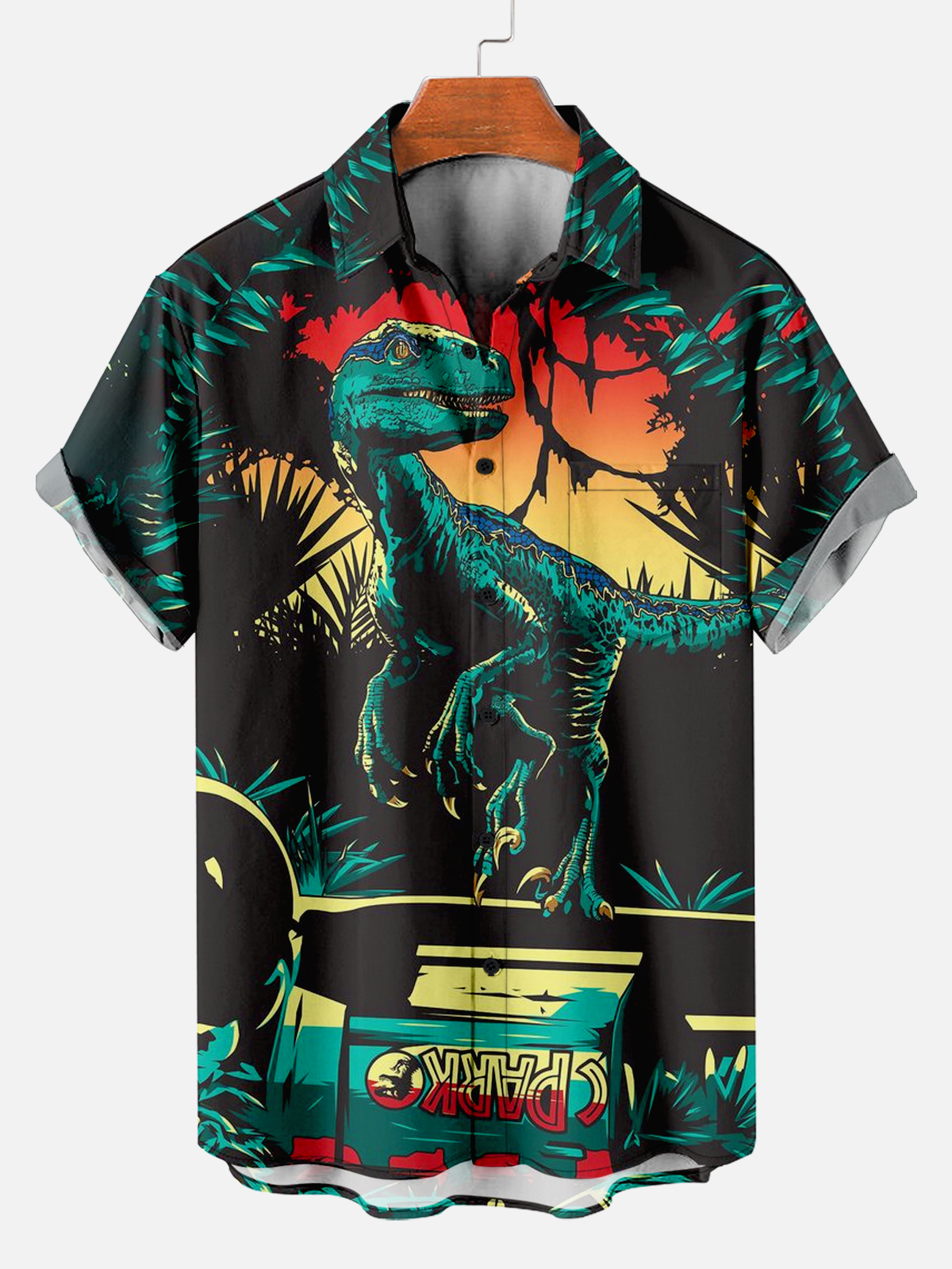 Men's Tropical Rainforest Shirt PLUSCLOTHESMAN