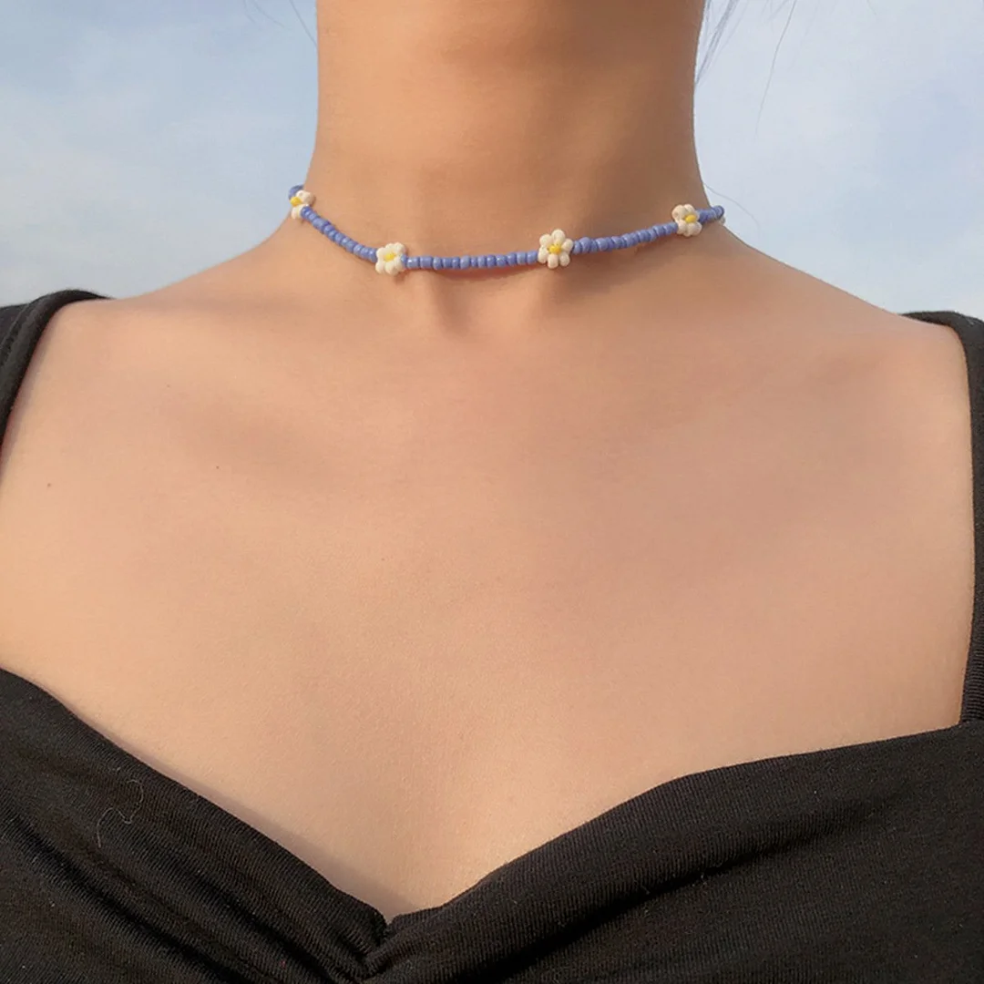 Flower necklace