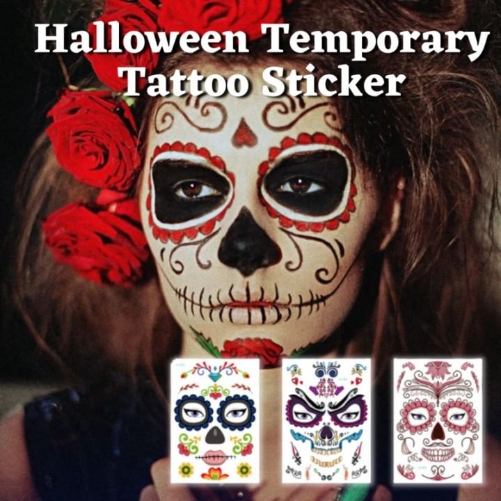 Halloween Temporary Tattoo Sticker