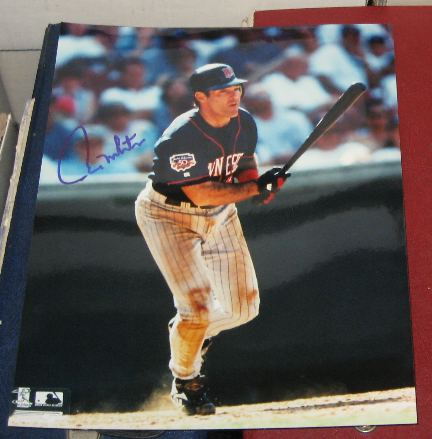 Paul Molitor Minnesota Twins SIGNED 8x10 Photo Poster painting COA Autographed Baseball Brewers