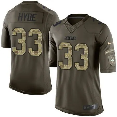 Packers #33 Micah Hyde Green Men's Stitched NFL Limited Salute To Service Jersey