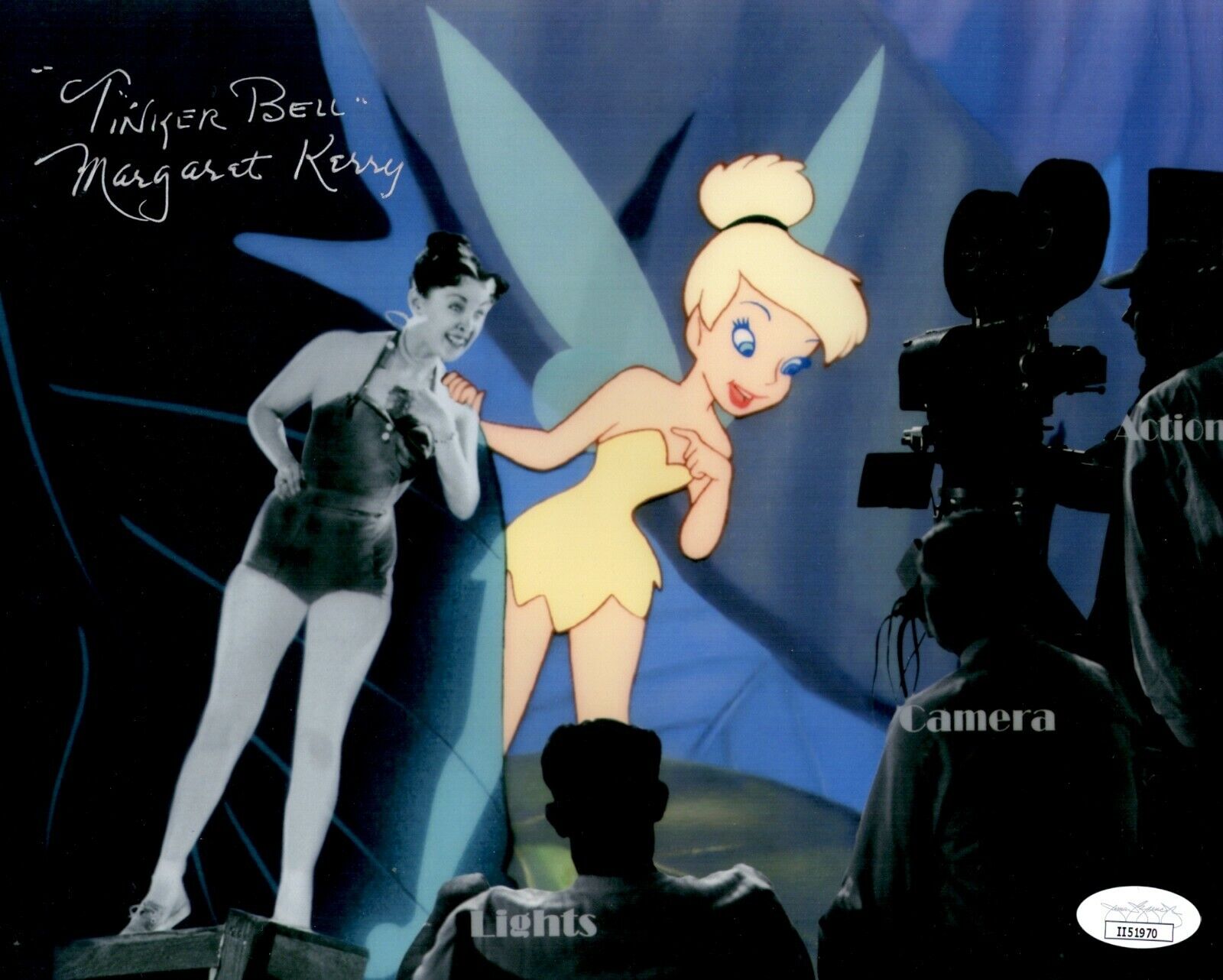 MARGARET KERRY Signed TINKER BELL Peter Pan 8x10 Photo Poster painting Autograph JSA COA Cert