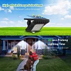 LED Solar Garden Light Outdoor Clip-on Motion Sensing Light IP65 Waterproof Camping Light for Fence Deck Wall Camping Tent Patio