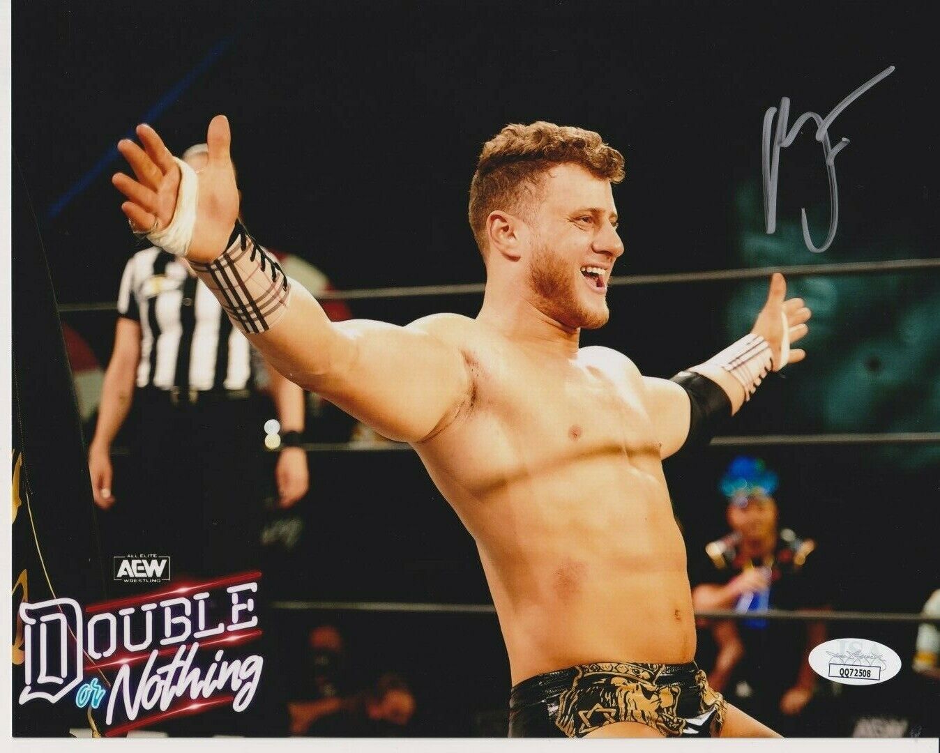 MJF Maxwell Jacob Friedman Signed Auto Autographed 8x10 Photo Poster painting AEW JSA C