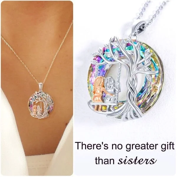 Last Day 49% OFF--🎁Tree of Life Sisters Necklace