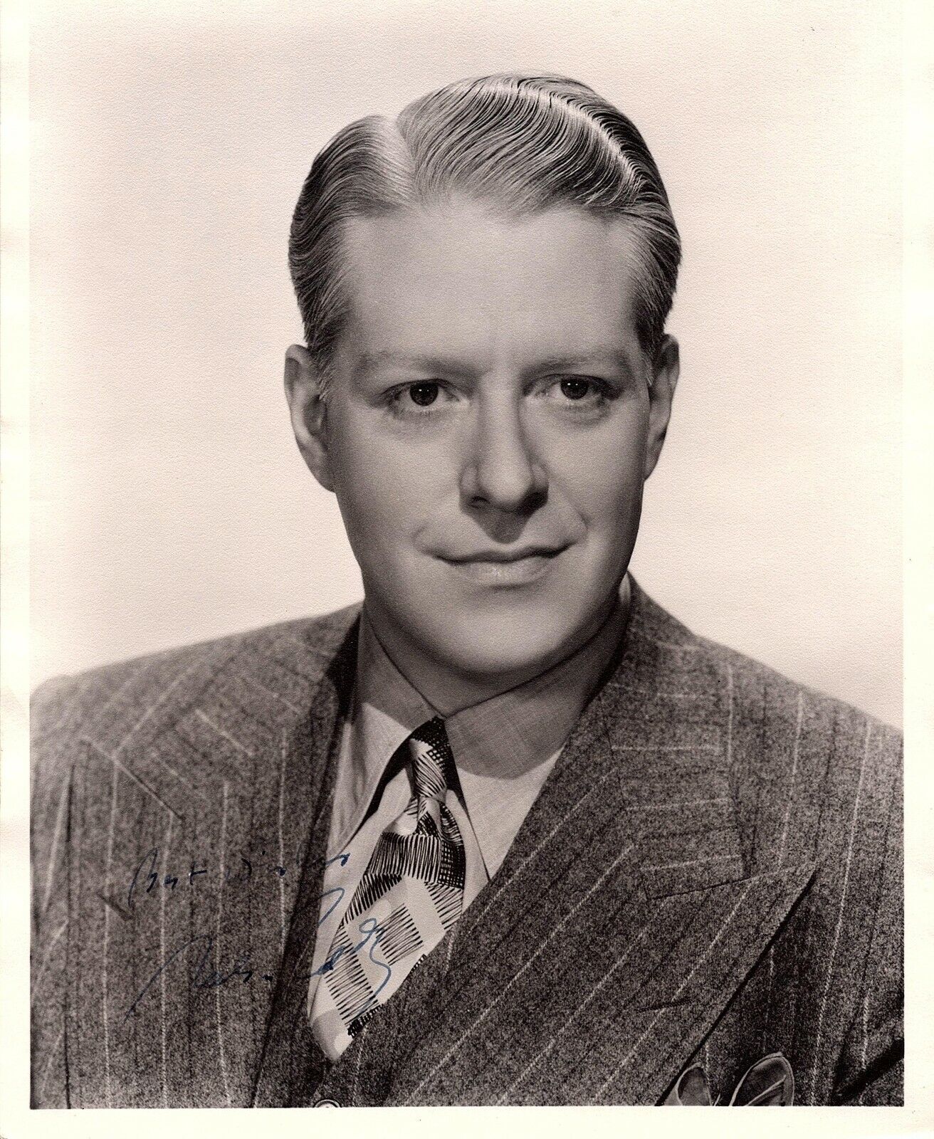 NELSON EDDY Autograph Hand Signed 8 x 10